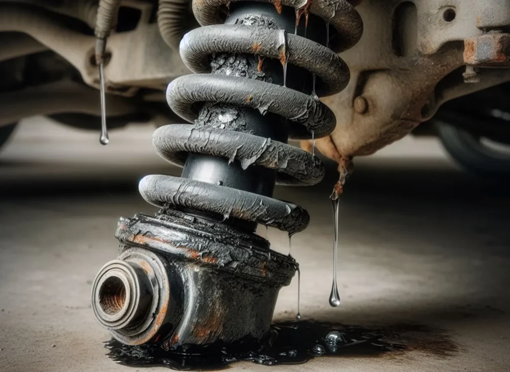 Drive with Worn Shock Absorbers