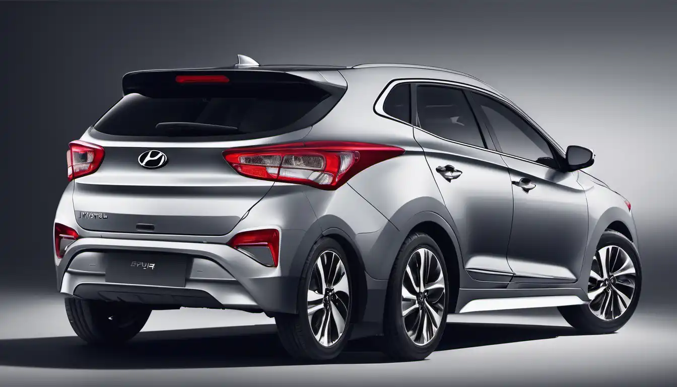 Hyundai rear shock absorber