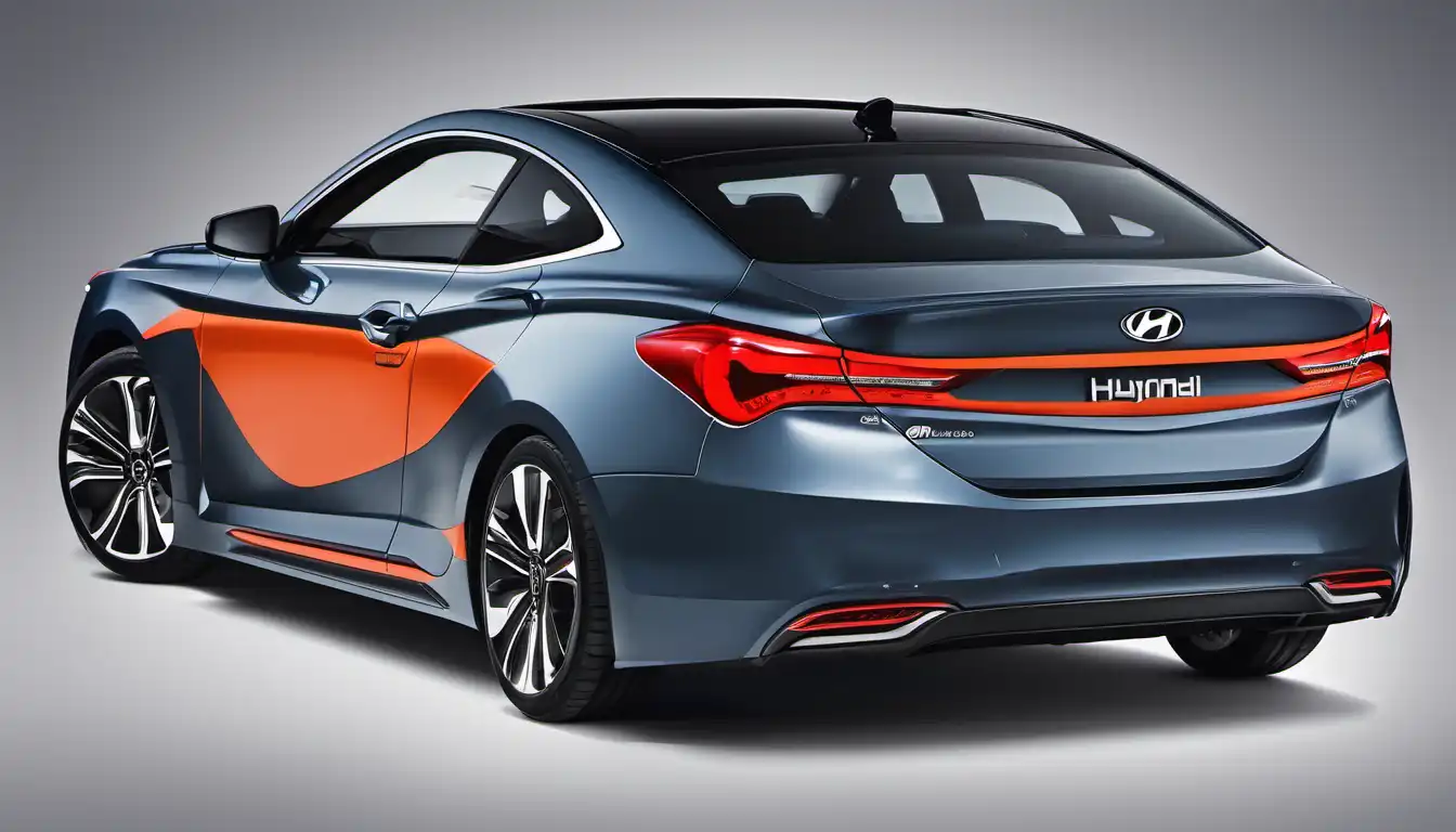 Hyundai rear shock absorber