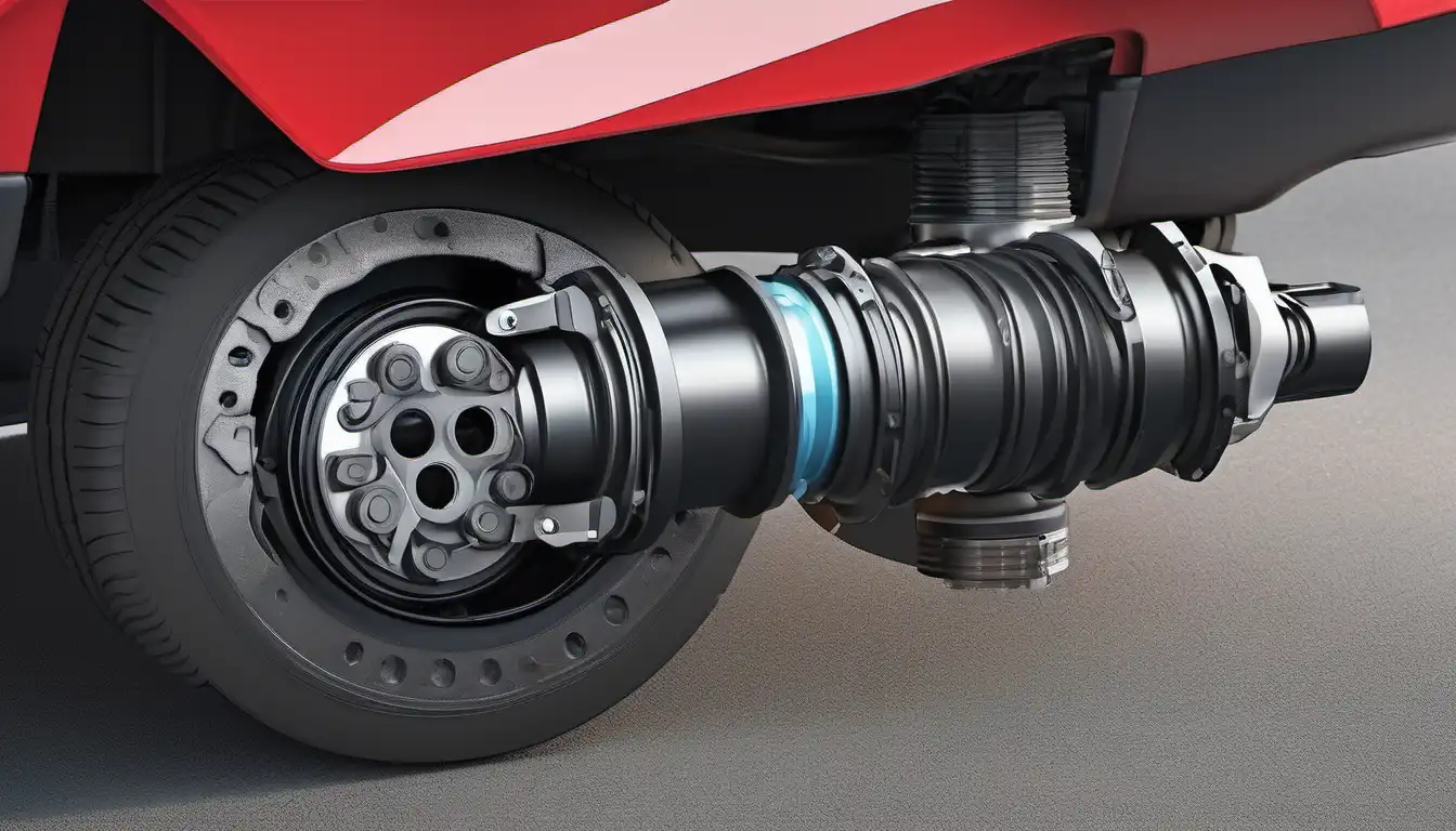 rear shock absorber