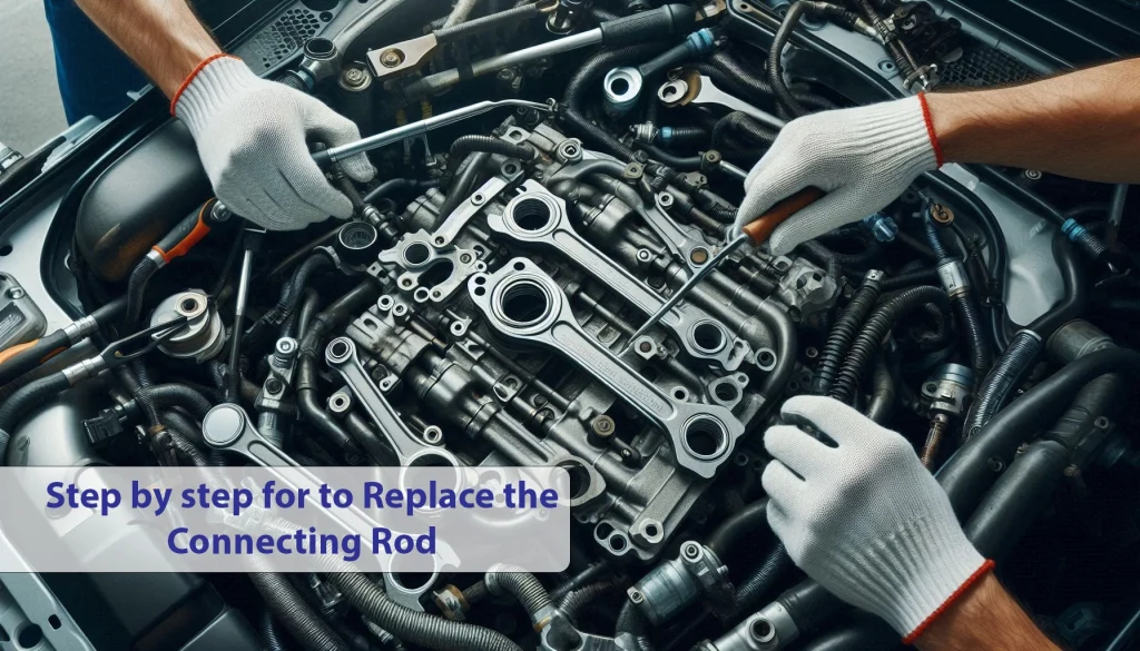 Step by step for to Replace the Connecting Rod on Hyundai