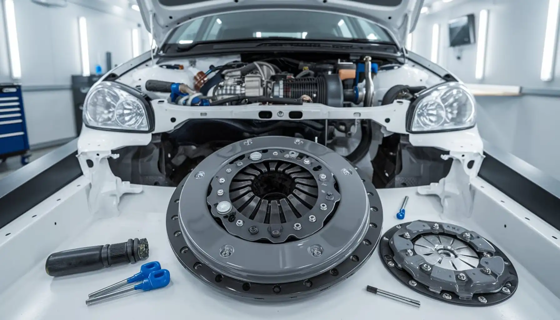 Replace the Kia Spectra Clutch Disk