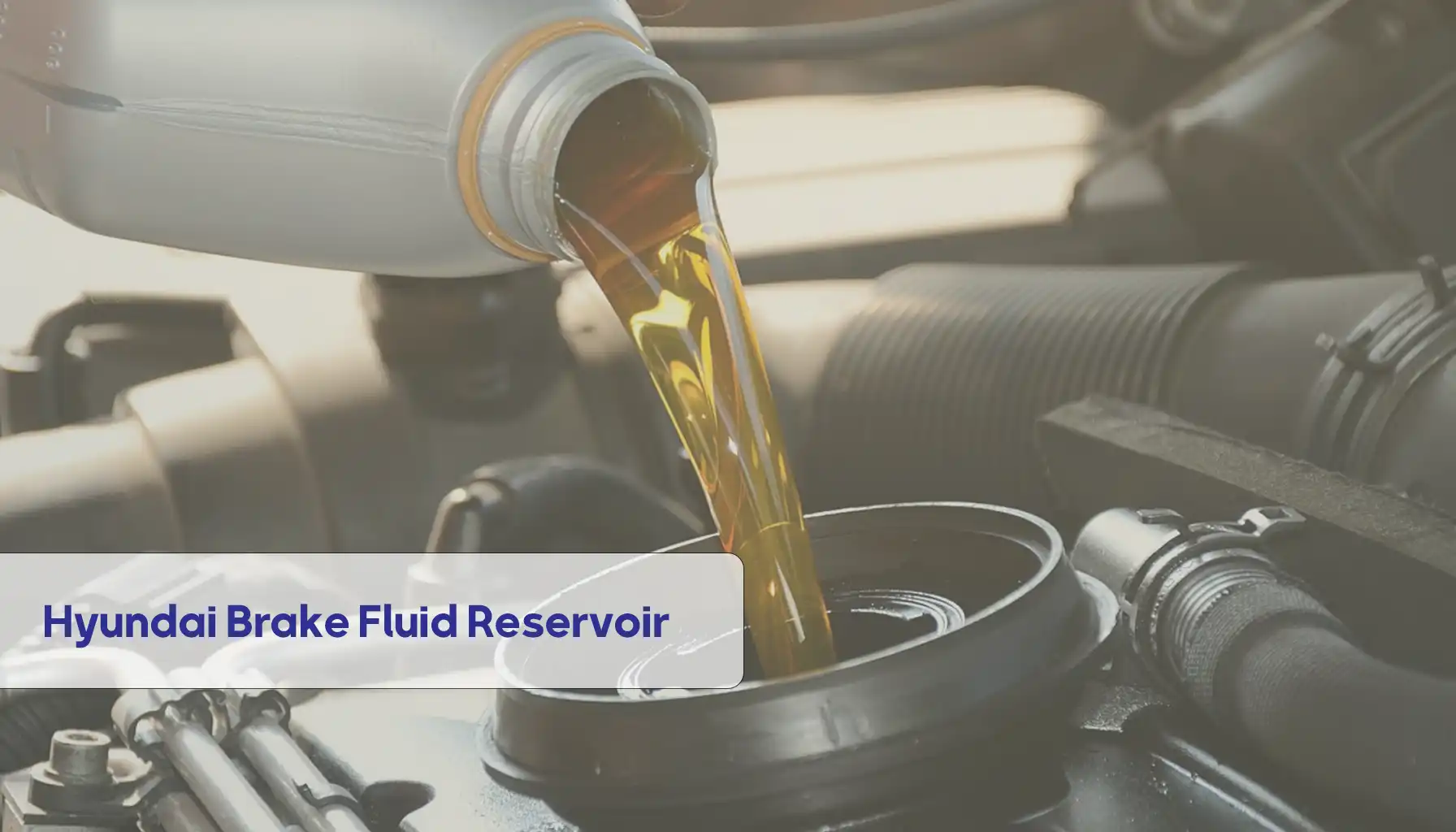 Hyundai Brake Fluid Reservoir