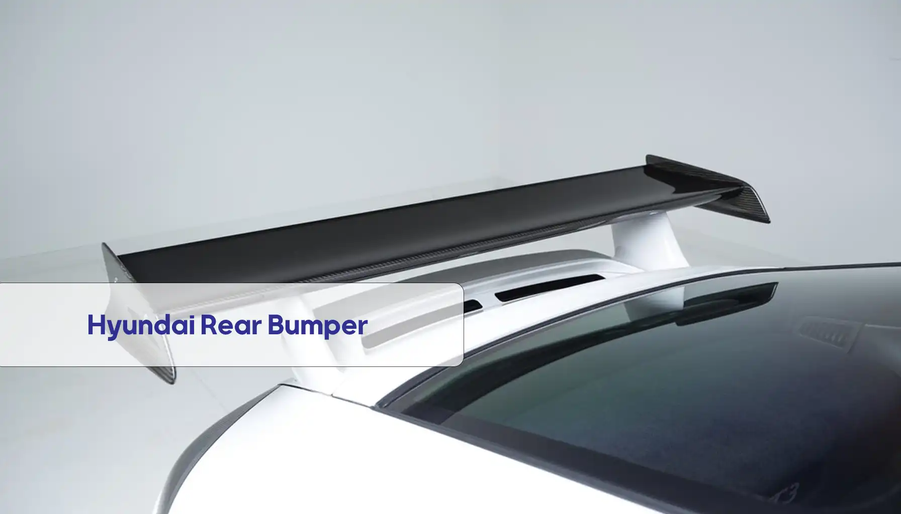 Hyundai rear Bumper