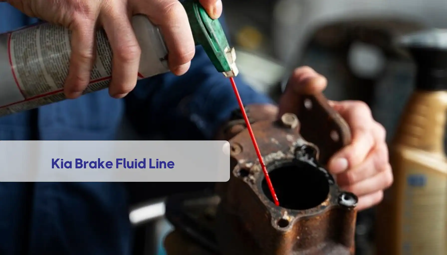 Kia Brake Fluid Line