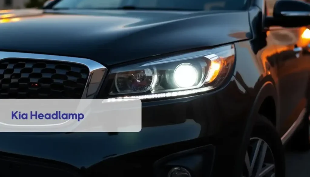Kia Headlamp