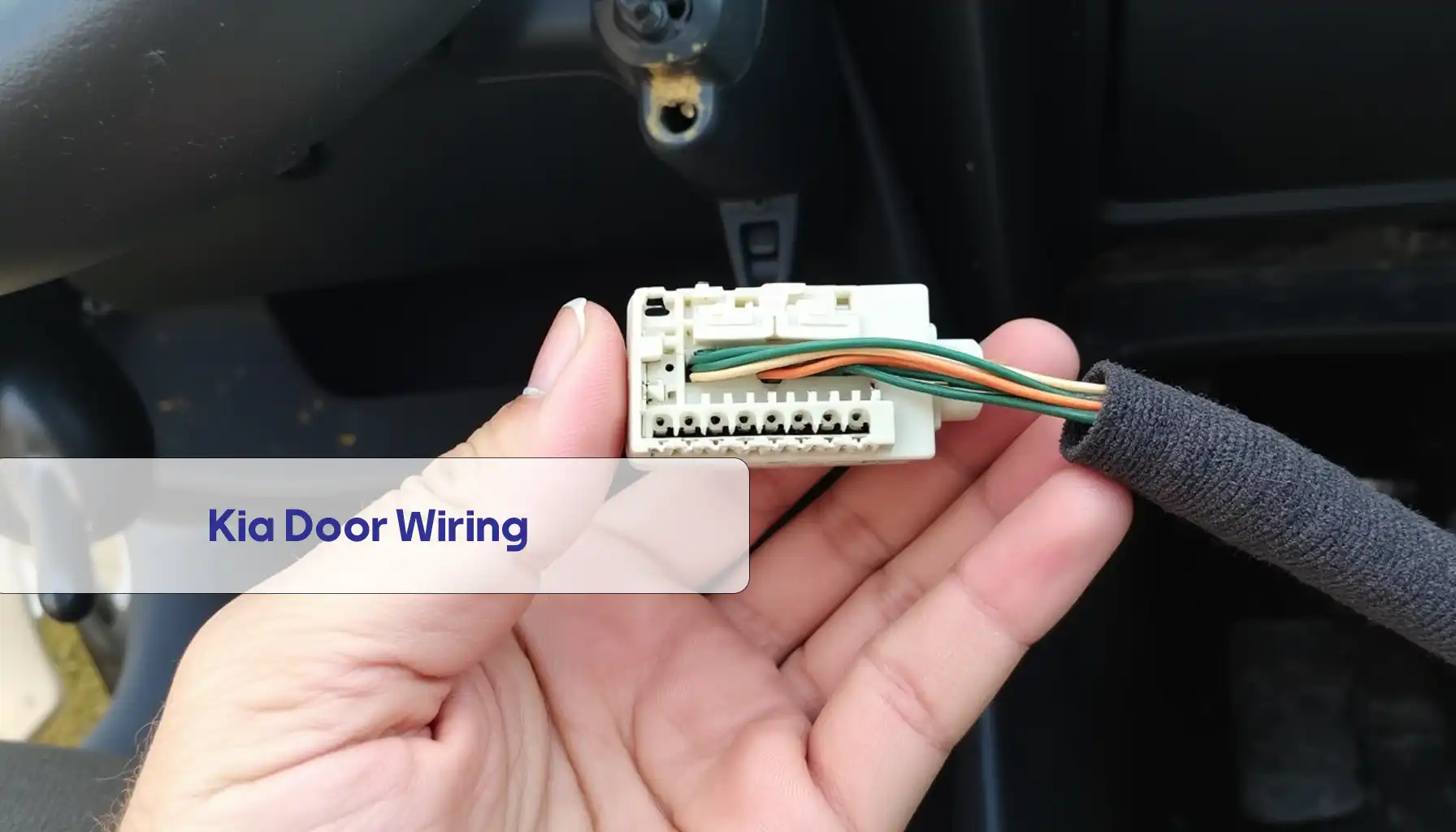 Kia door wiring