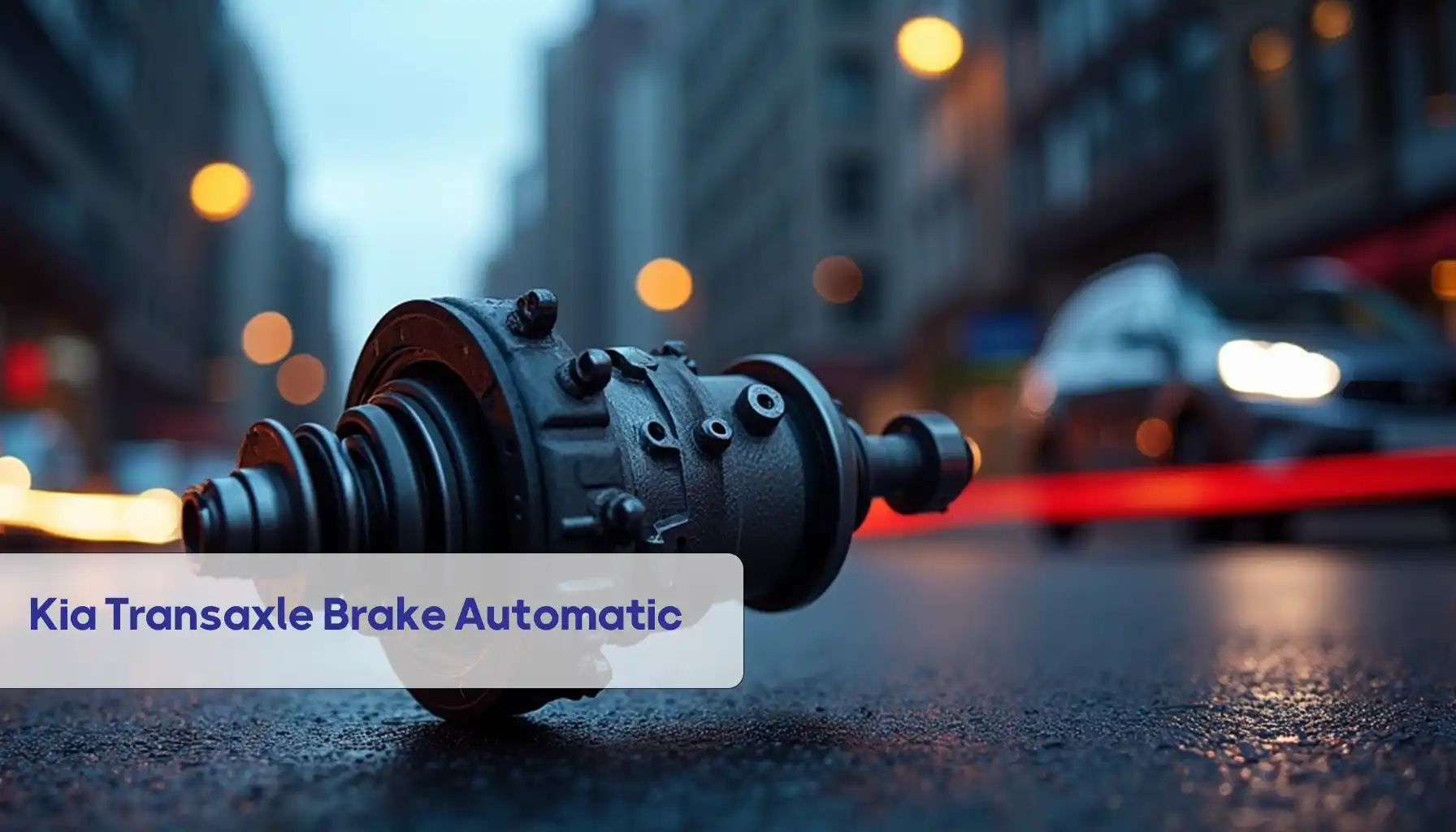 Kia Transaxle Brake Automatic