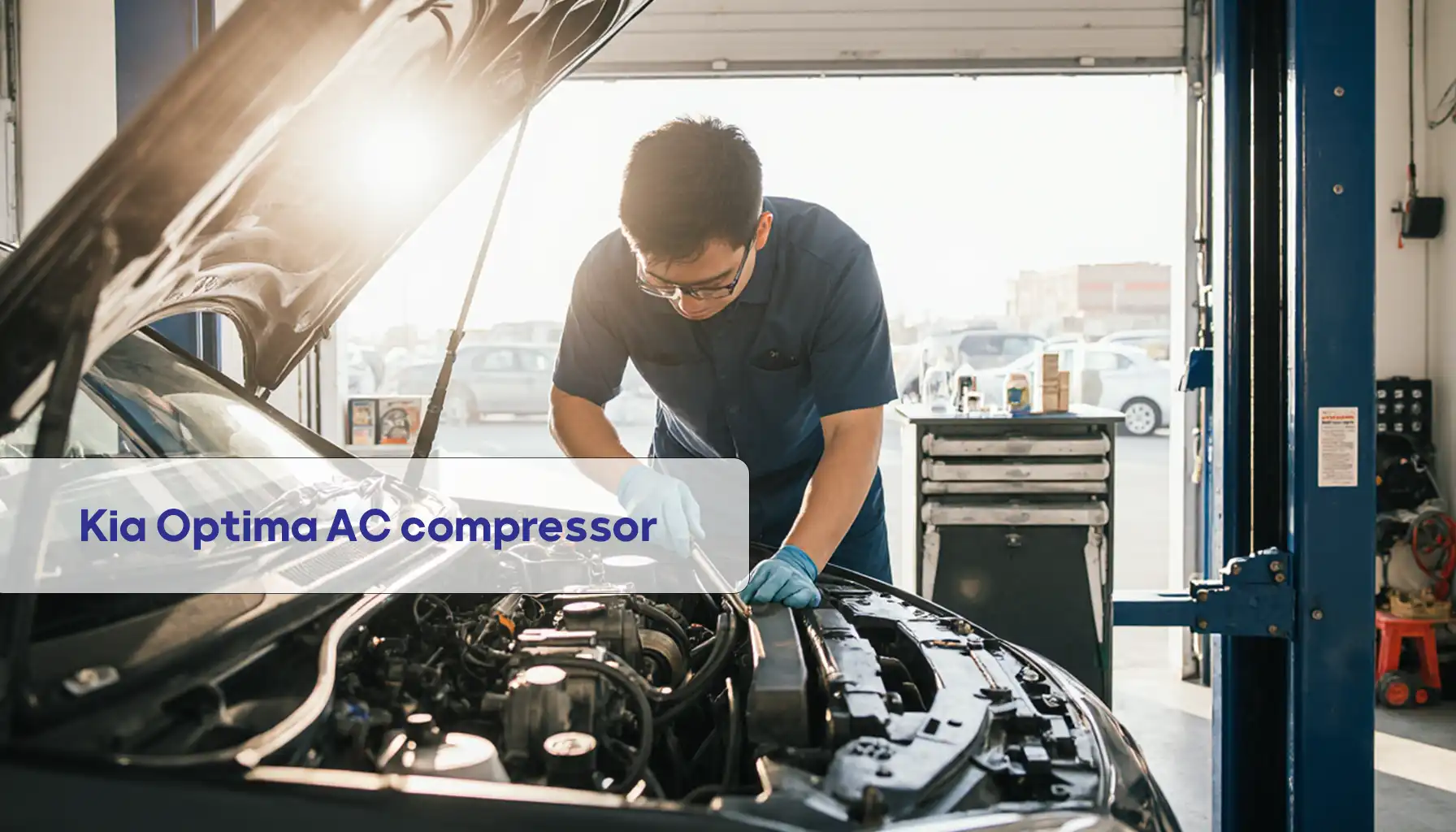 Kia Optima AC compressor