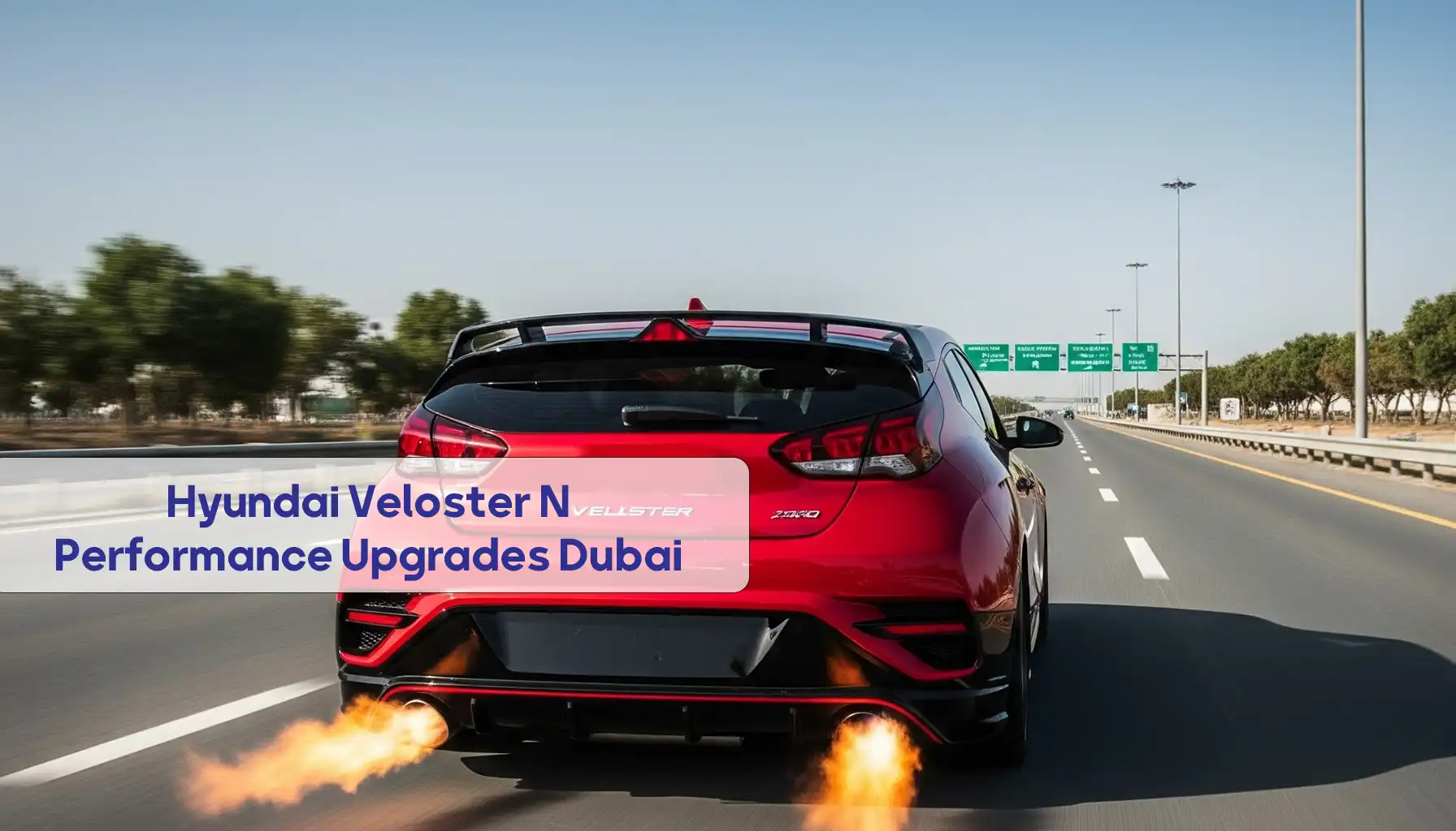Hyundai Veloster N Performance Upgrades in Dubai